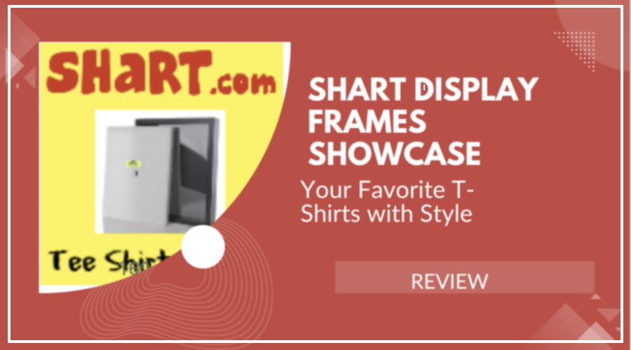 Shirt Display Frames Showcase Your Favorite T-Shirts with Style